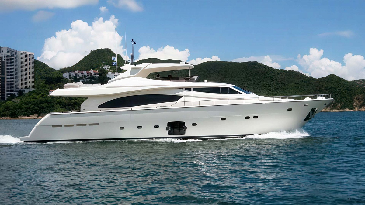 Аренда яхты Ferretti 881 Samara на Мальдивах